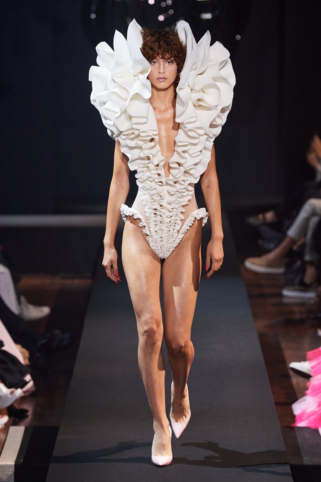 Shakira Embrace Conceptual Glamour at Viktor and Rolf's Couture AW 2023 Showcase
