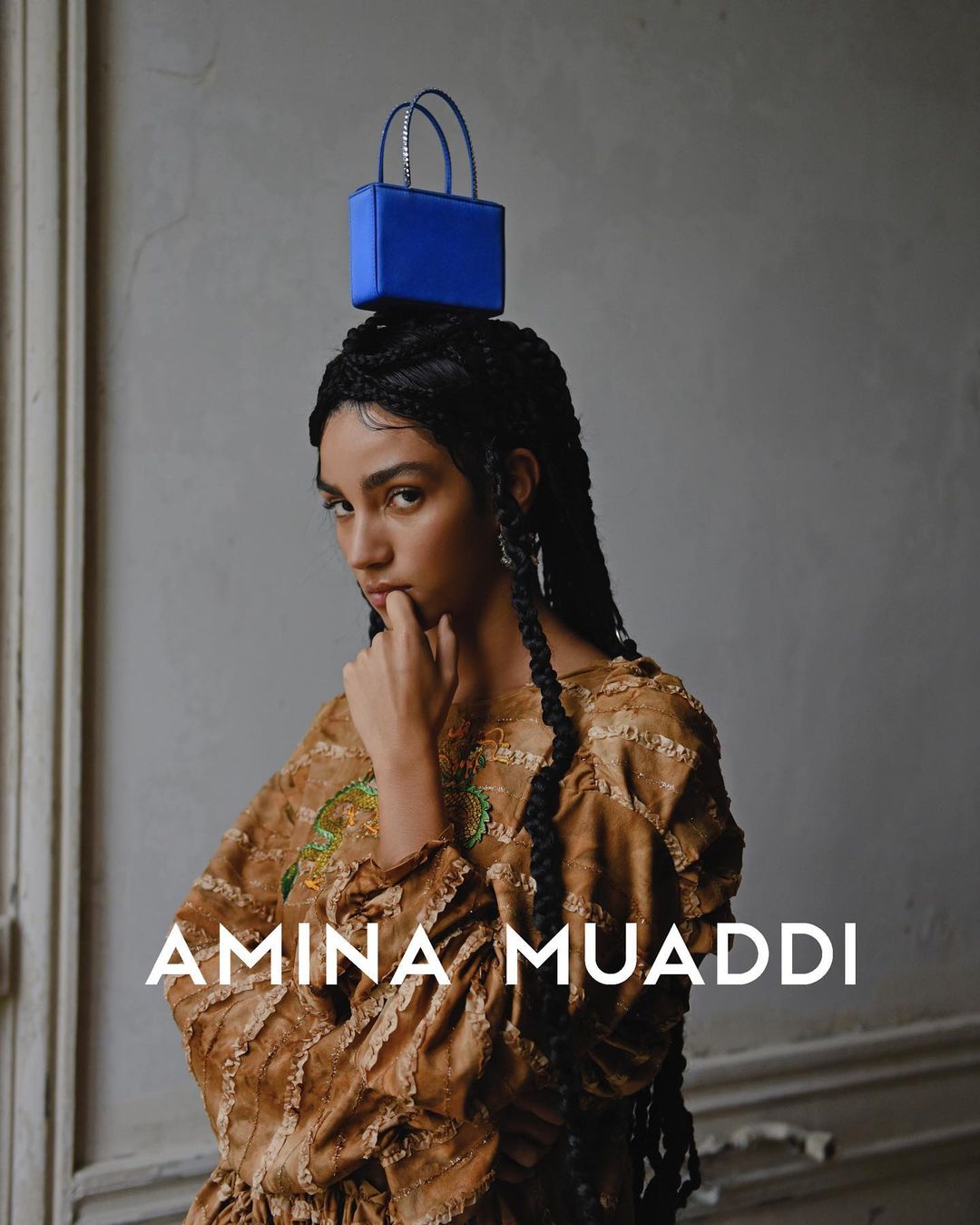 Amina Muaddi launching jewelry and bags with new collection