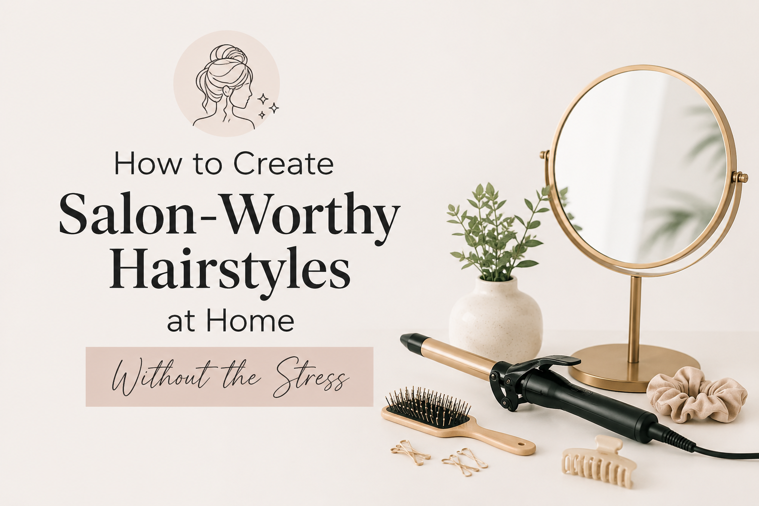 How to Create Salon-Worthy Hairstyles at Home Without the Stress