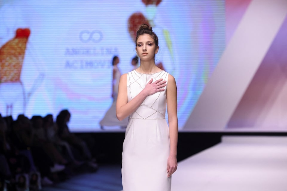 Serbian runway honors shooting victim through Dior designs